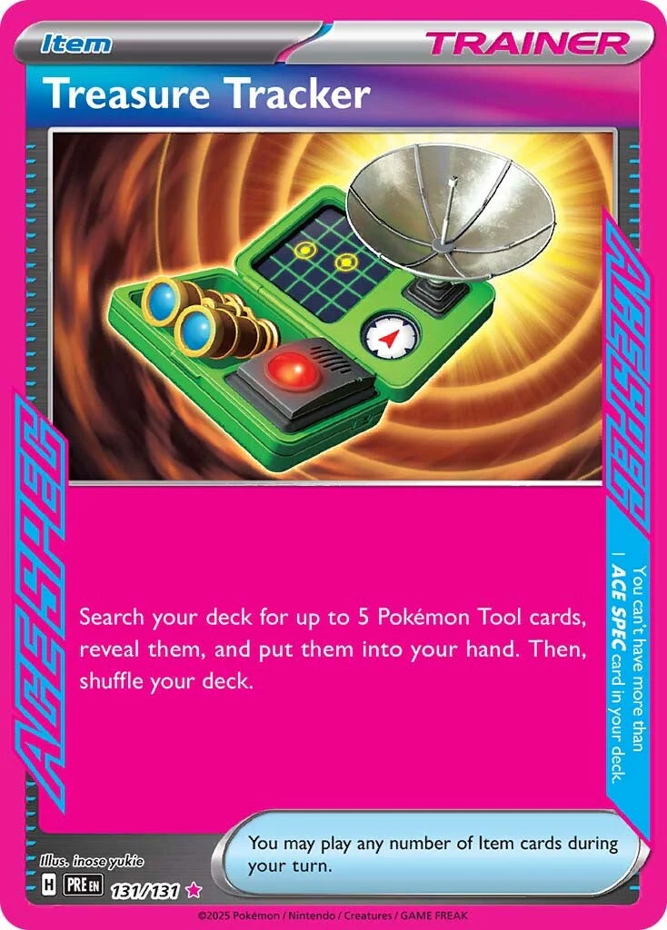 Prismatic Evolutions 131 Treasure Tracker