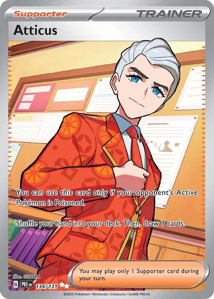 Prismatic Evolutions 134 Atticus