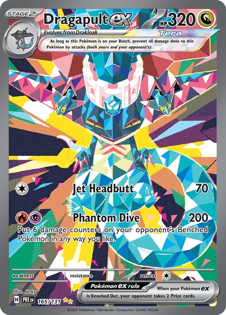 Prismatic Evolutions 165 Dragapult ex