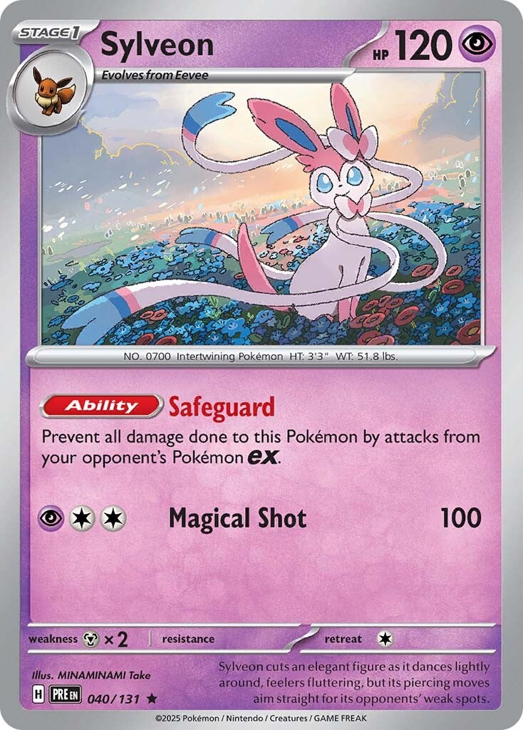 Prismatic Evolutions 040 Sylveon