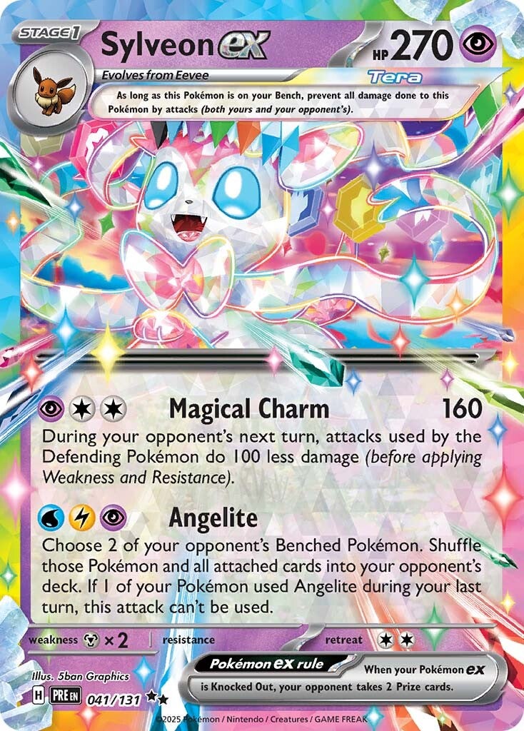 Prismatic Evolutions 041 Sylveon ex