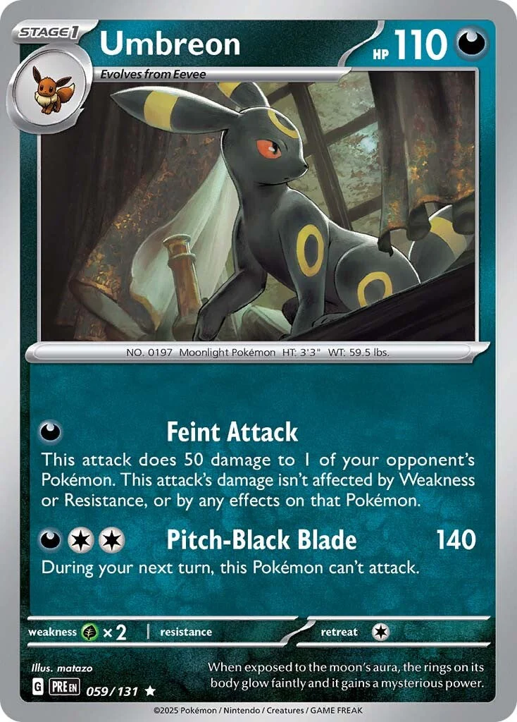 Prismatic Evolutions 059 Umbreon