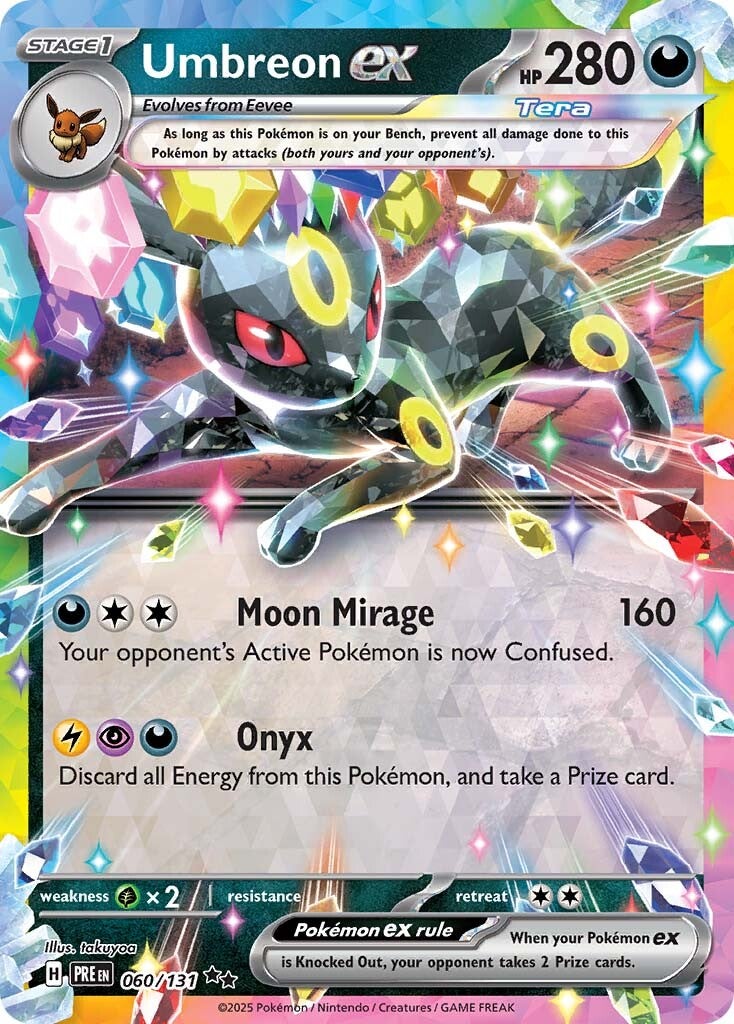 Prismatic Evolutions 060 Umbreon ex