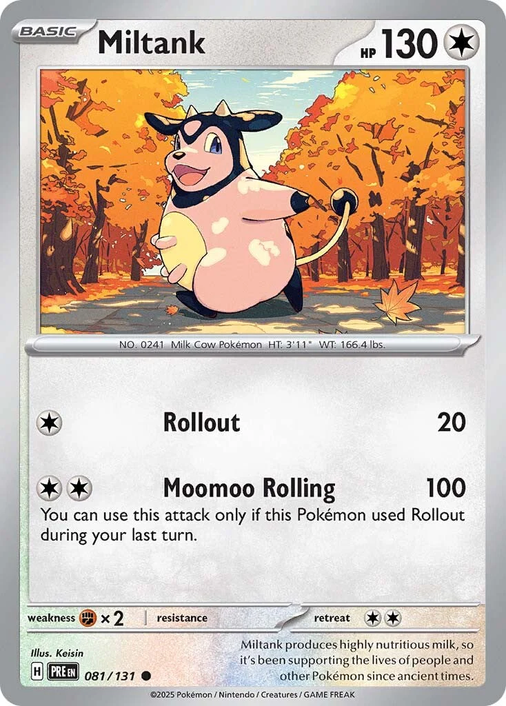 Prismatic Evolutions 081 Miltank