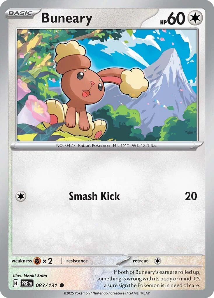 Prismatic Evolutions 083 Buneary