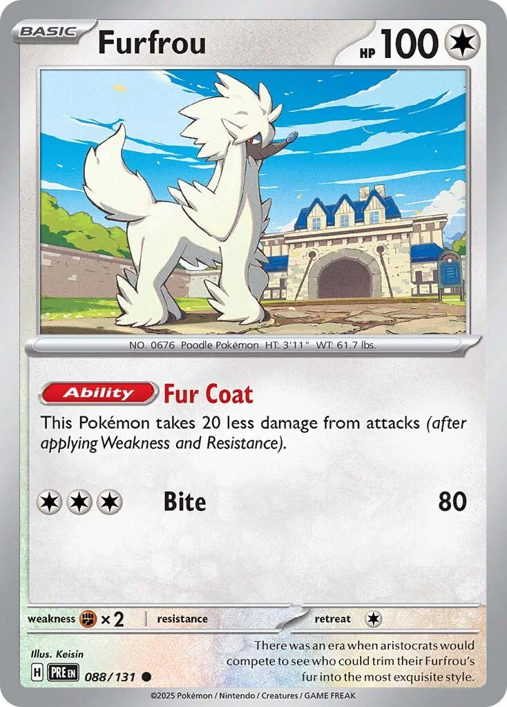Prismatic Evolutions 088 Furfrou