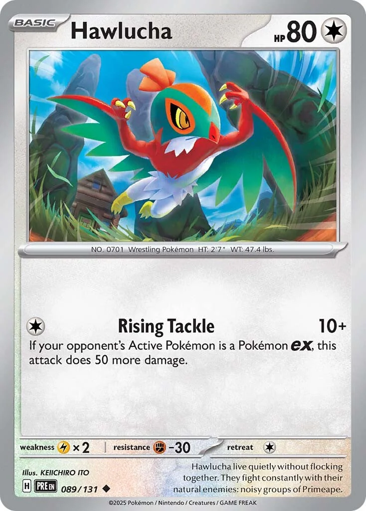 Prismatic Evolutions 089 Hawlucha