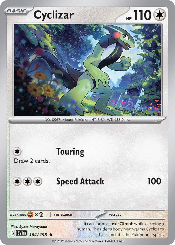 Scarlet and Violet Base 164 Cyclizar