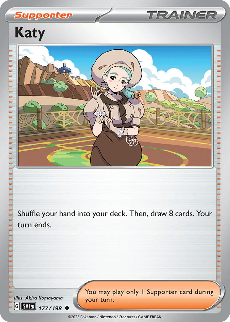 Scarlet and Violet Base 177 Katy