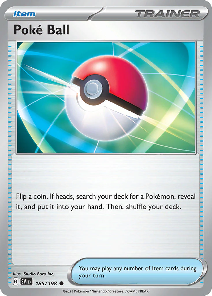Scarlet and Violet Base 185 Poké Ball