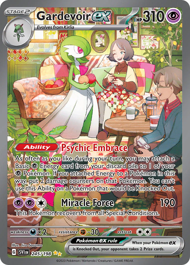 Scarlet and Violet Base 245 Gardevoir ex