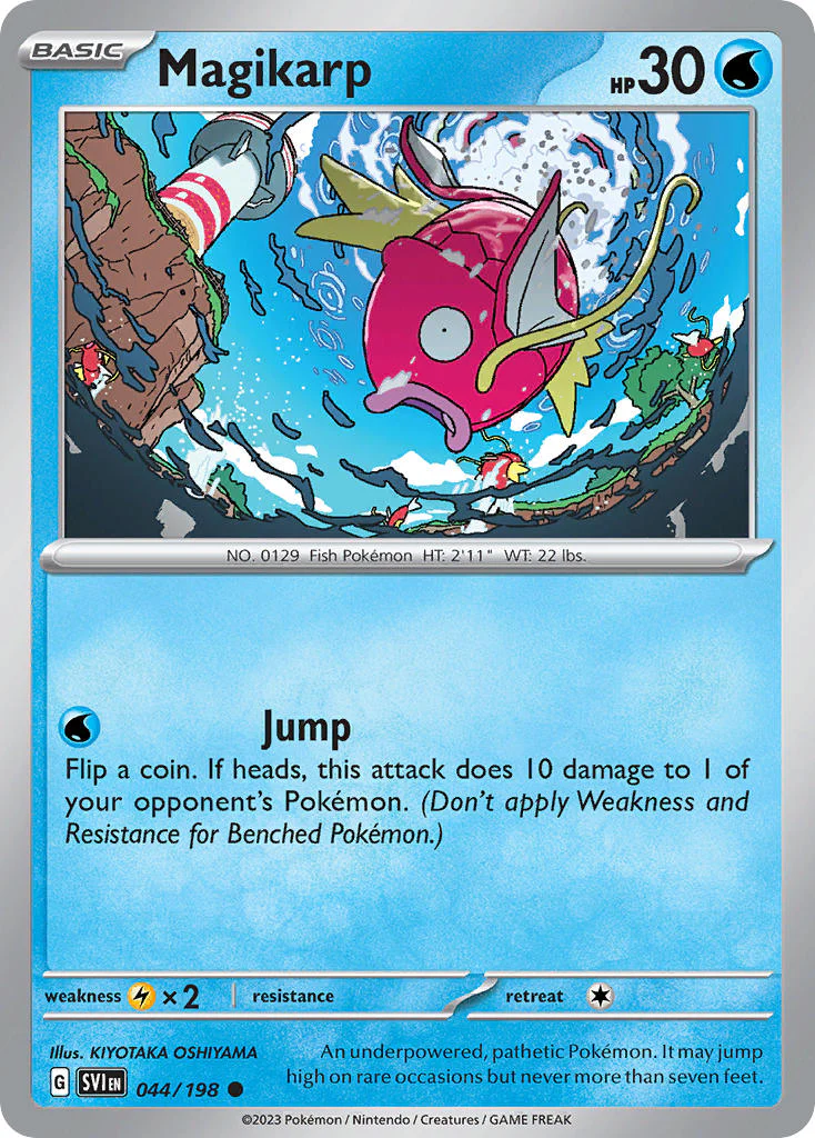 Scarlet and Violet Base 044 Magikarp