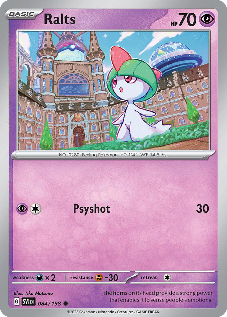 Scarlet and Violet Base 084 Ralts