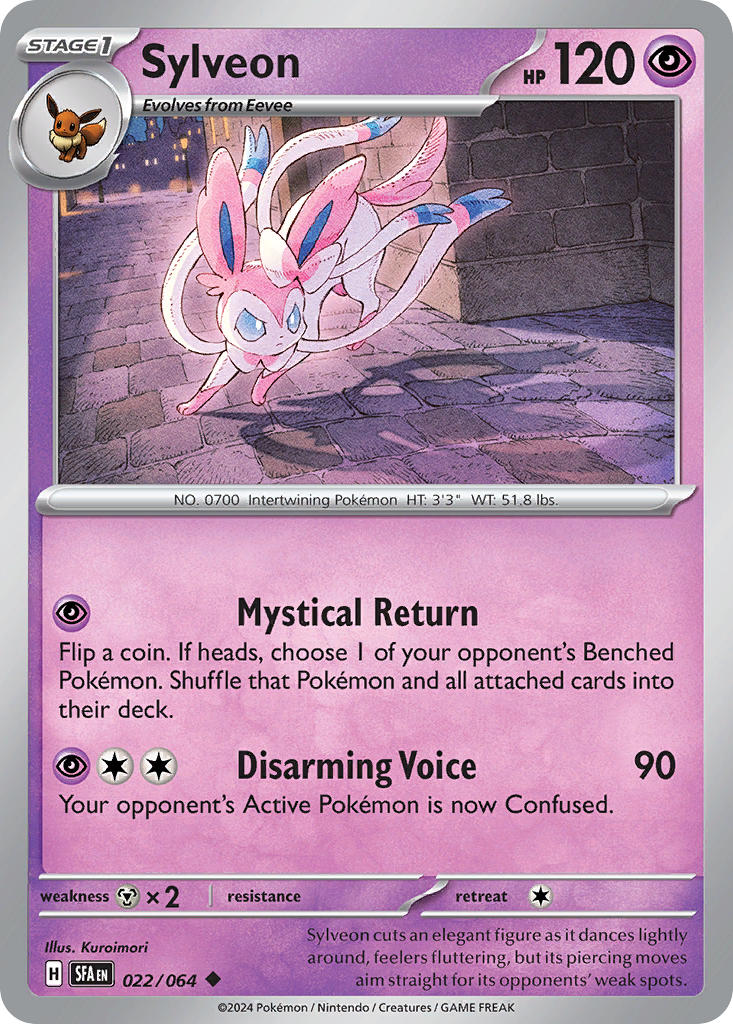 Shrouded Fable 022 Sylveon