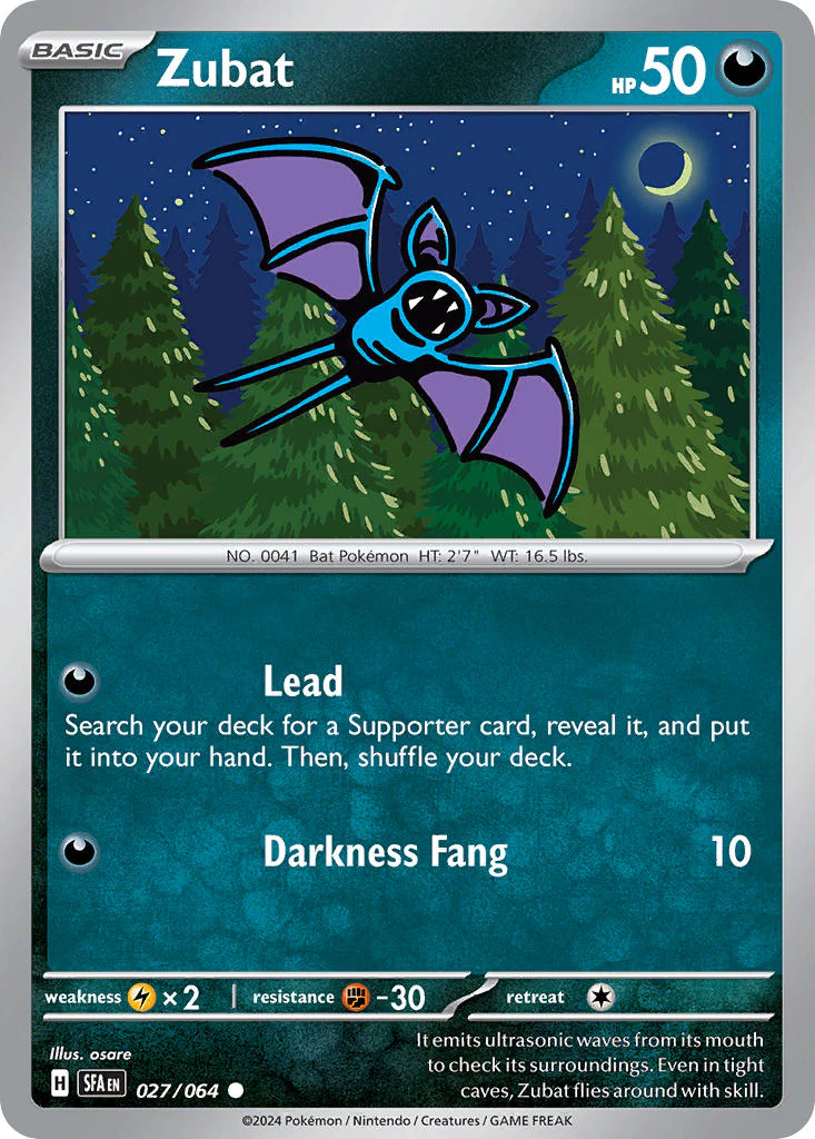 Shrouded Fable 027 Zubat