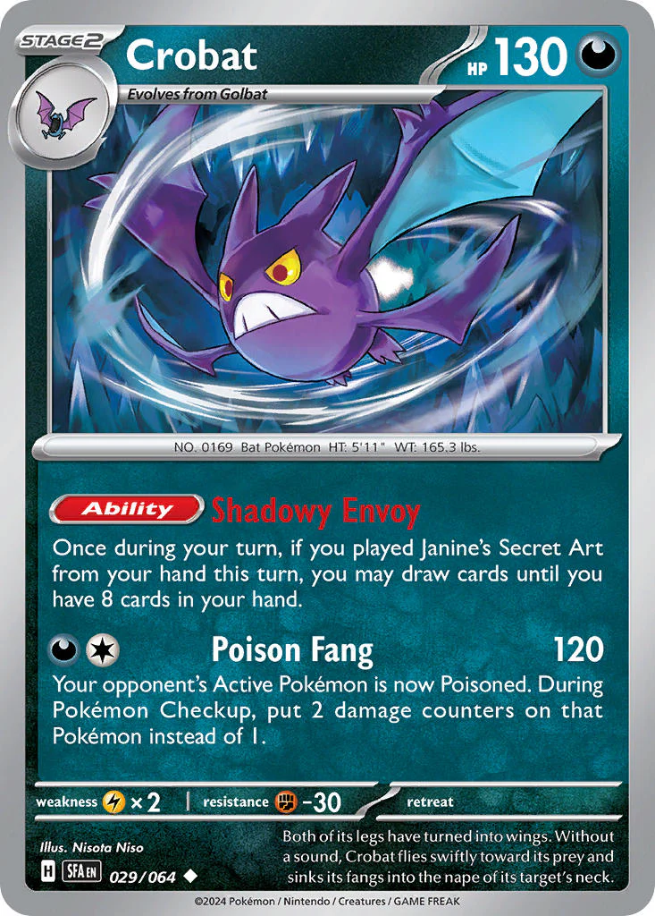 Shrouded Fable 029 Crobat