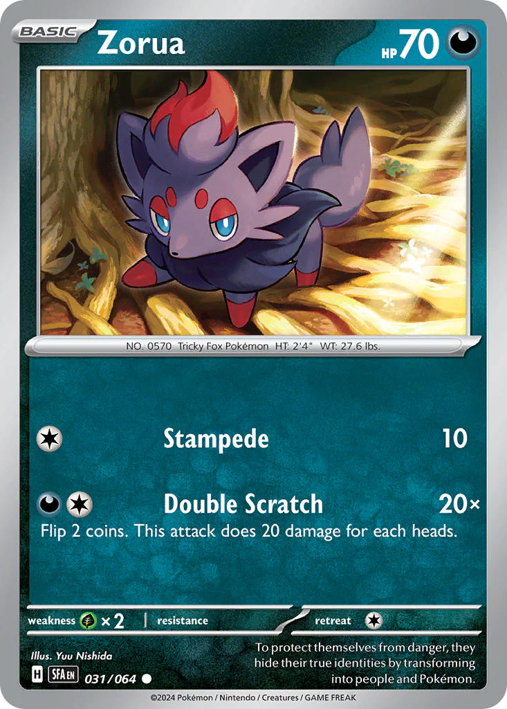 Shrouded Fable 031 Zorua