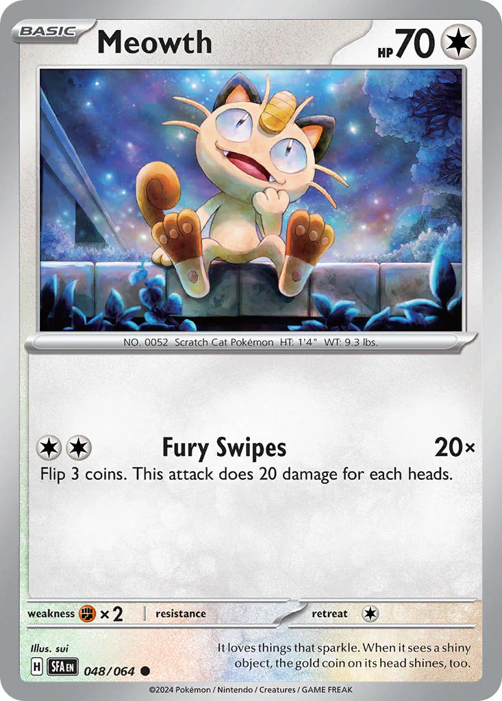 Shrouded Fable 048 Meowth