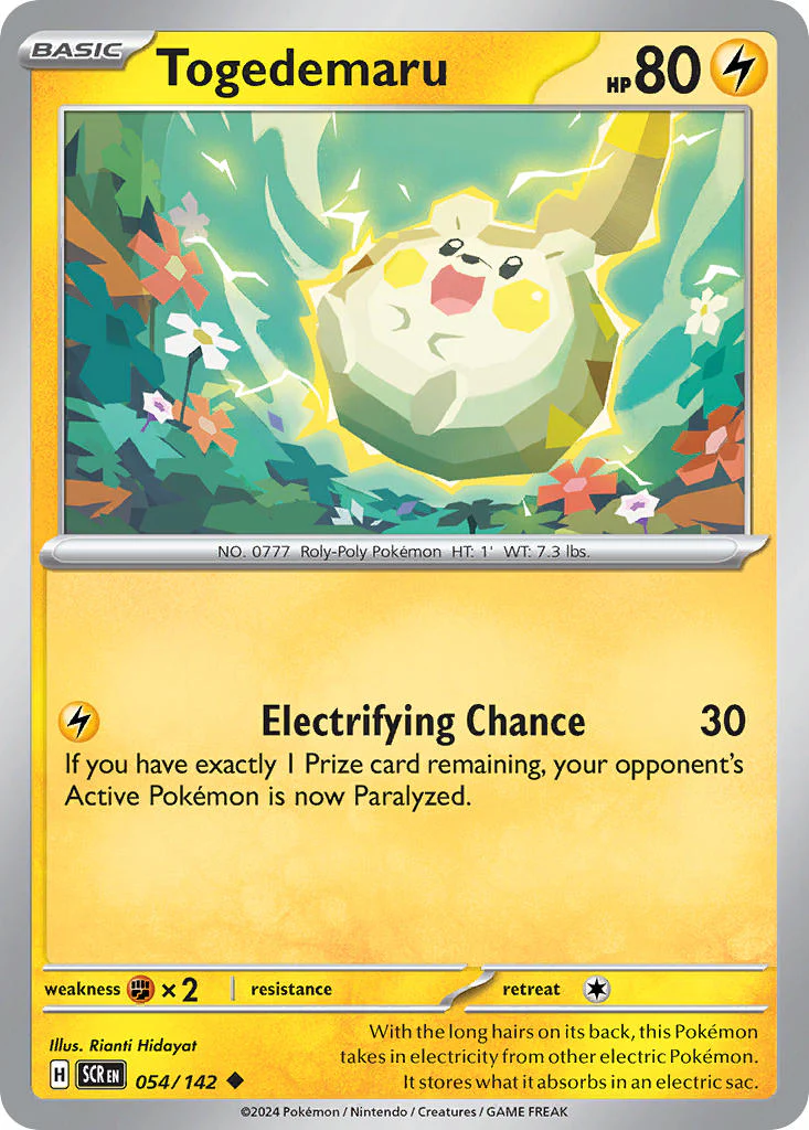 Stellar Crown 054 Togedemaru