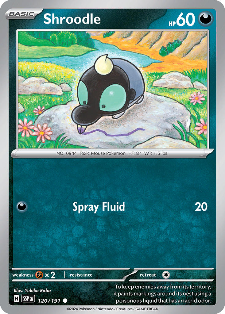Surging Sparks 120 Shroodle