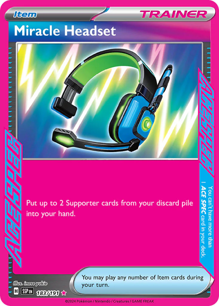 Surging Sparks 183 Miracle Headset