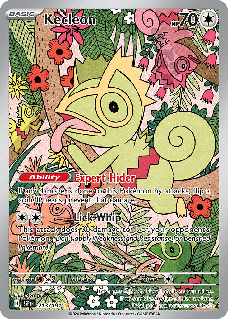 Surging Sparks 213 Kecleon