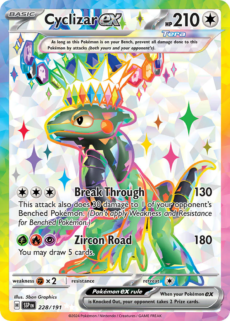 Surging Sparks 228 Cyclizar ex
