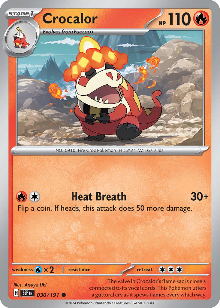 Surging Sparks 030 Crocalor