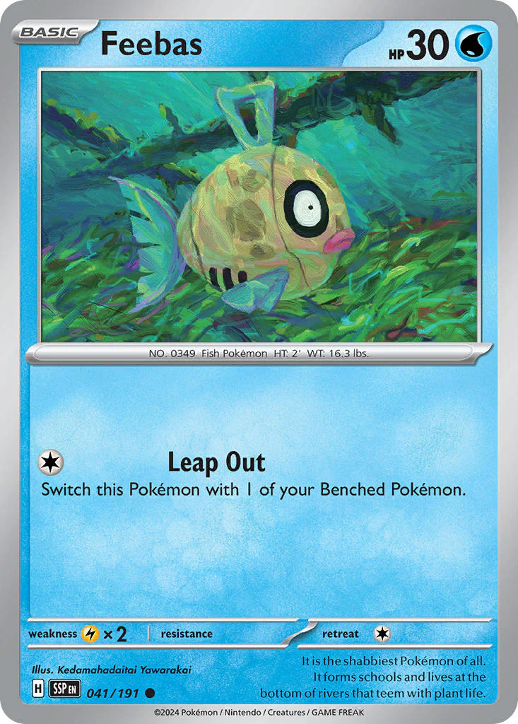 Surging Sparks 041 Feebas