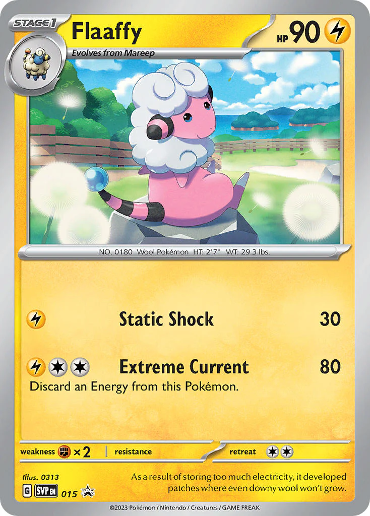 SV Black Star Promos 015 Flaaffy