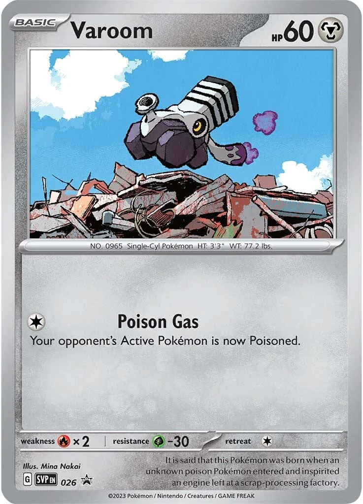 SV Black Star Promos 026 Varoom