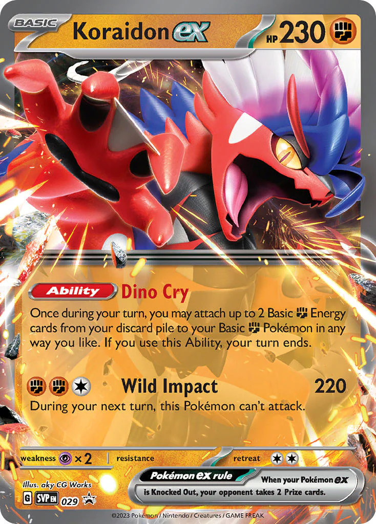 SV Black Star Promos 029 Koraidon ex