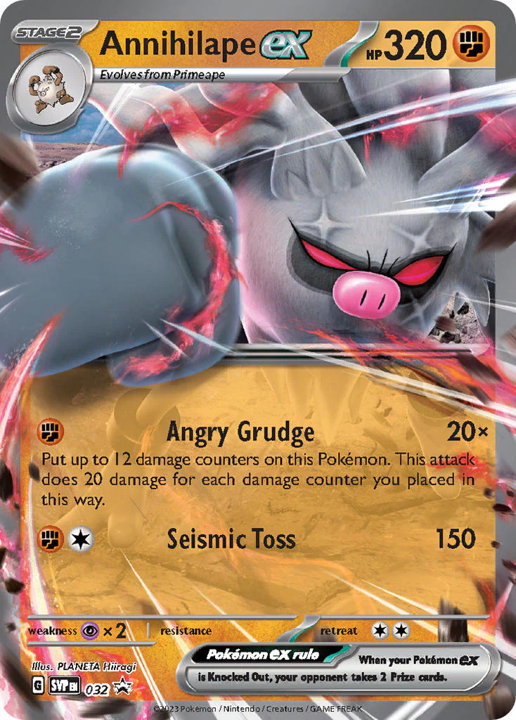 SV Black Star Promos 032 Annihilape ex