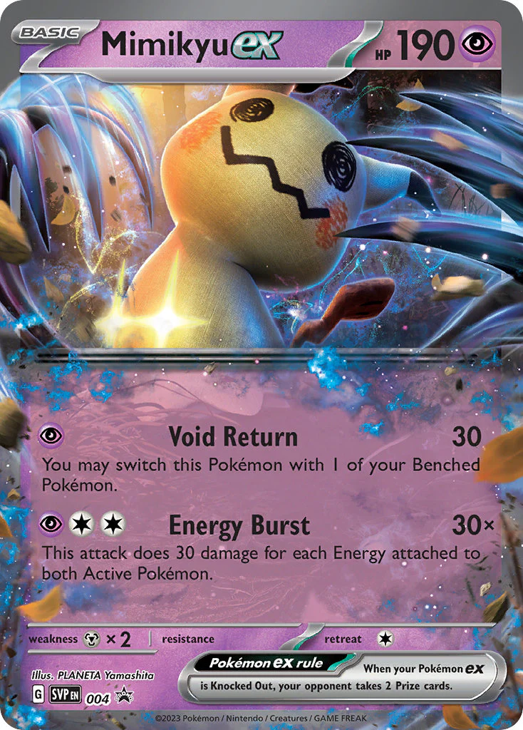 SV Black Star Promos 004 Mimikyu ex