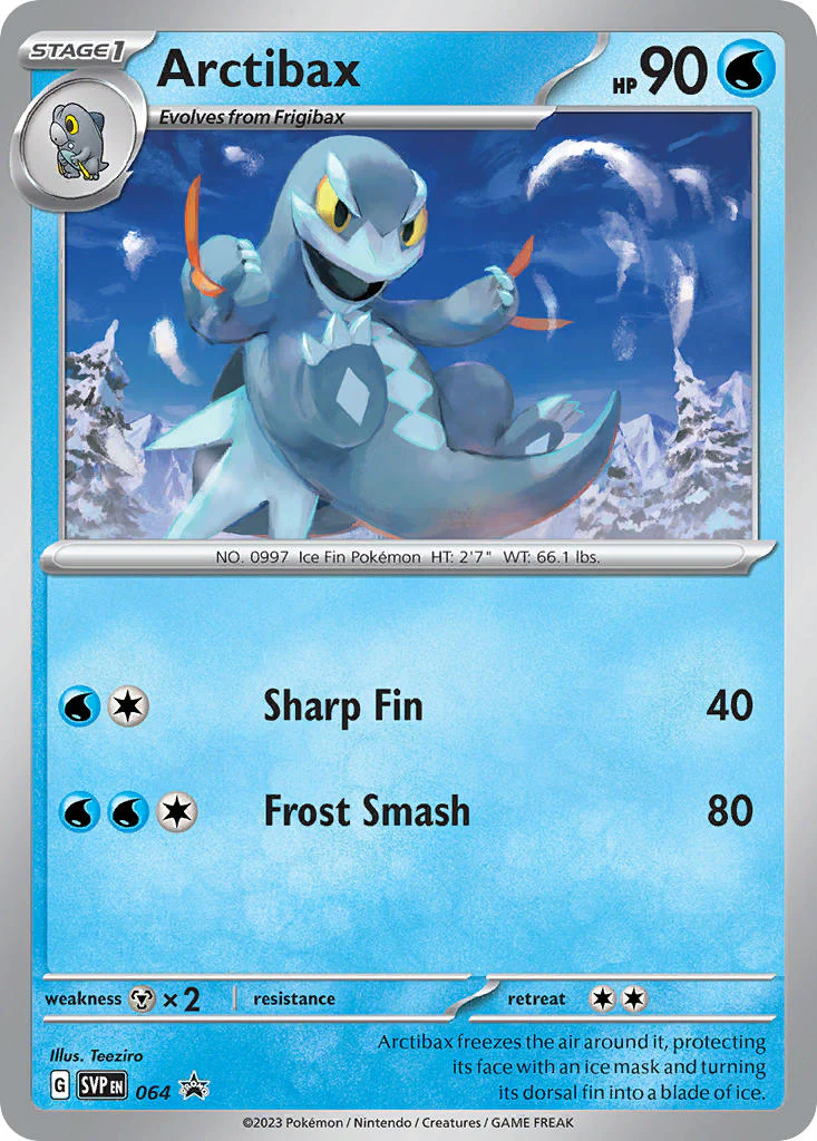 SV Black Star Promos 064 Arctibax