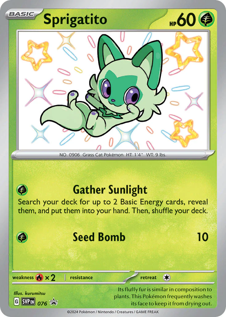 SV Black Star Promos 076 Sprigatito