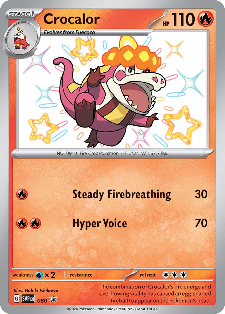 SV Black Star Promos 080 Crocalor