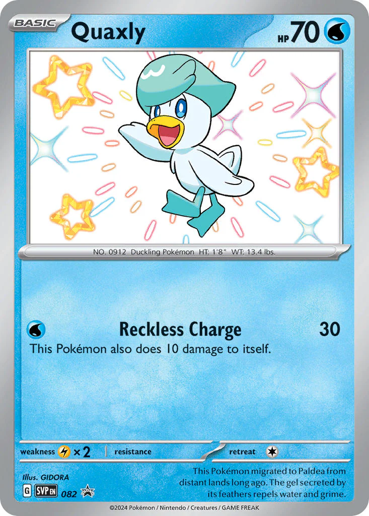 SV Black Star Promos 082 Quaxly