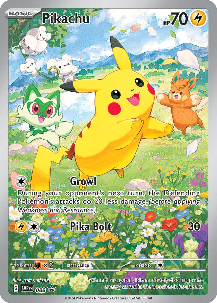 SV Black Star Promos 088 Pikachu