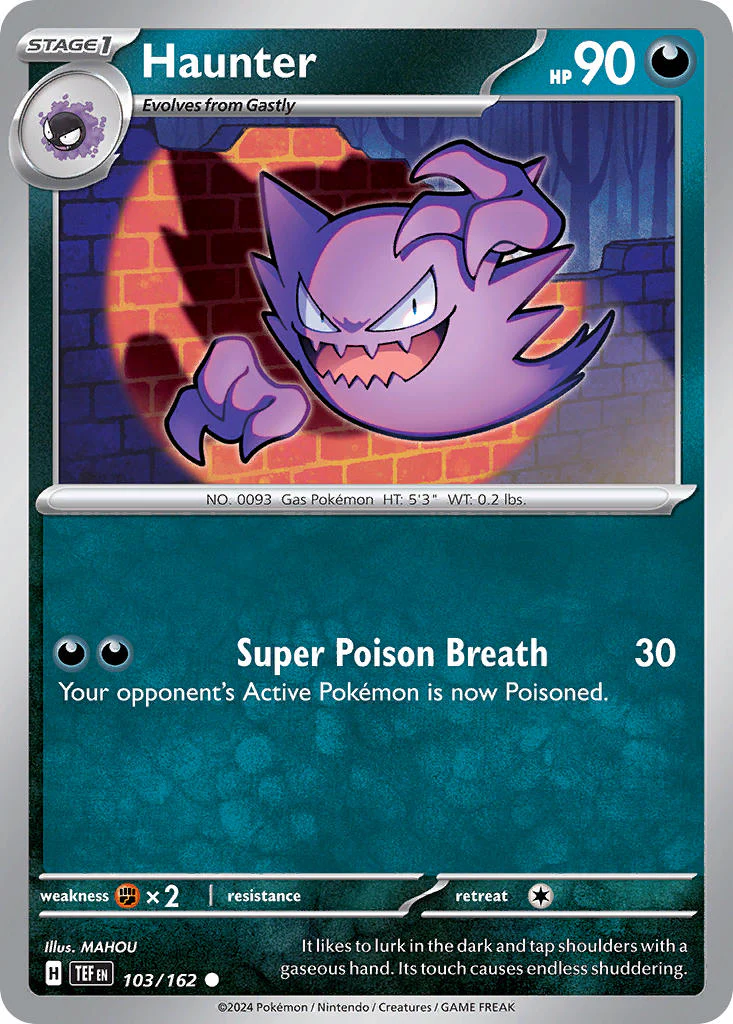 Temporal Forces 103 Haunter