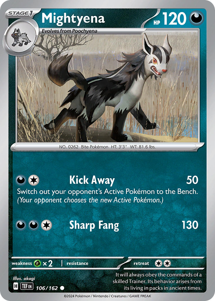 Temporal Forces 106 Mightyena