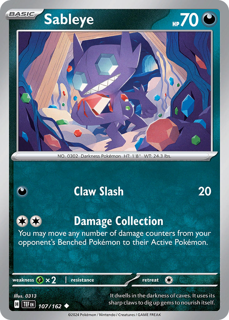 Temporal Forces 107 Sableye