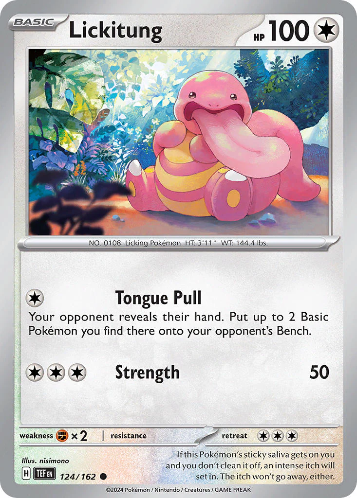 Temporal Forces 124 Lickitung