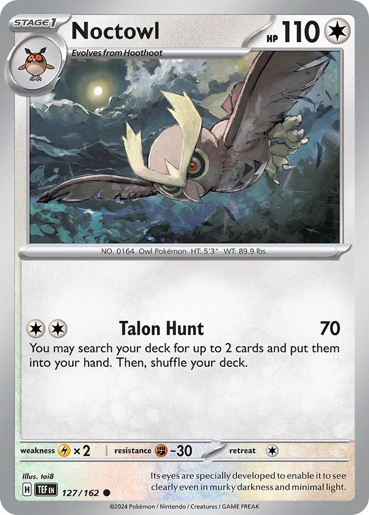 Temporal Forces 127 Noctowl