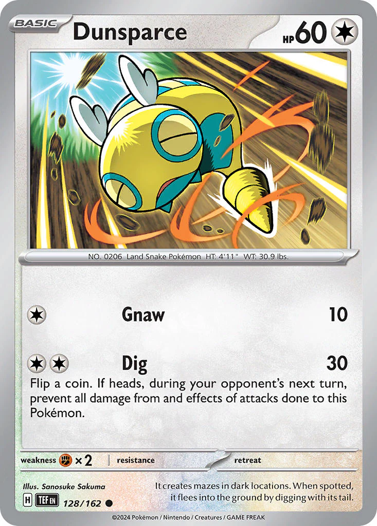 Temporal Forces 128 Dunsparce