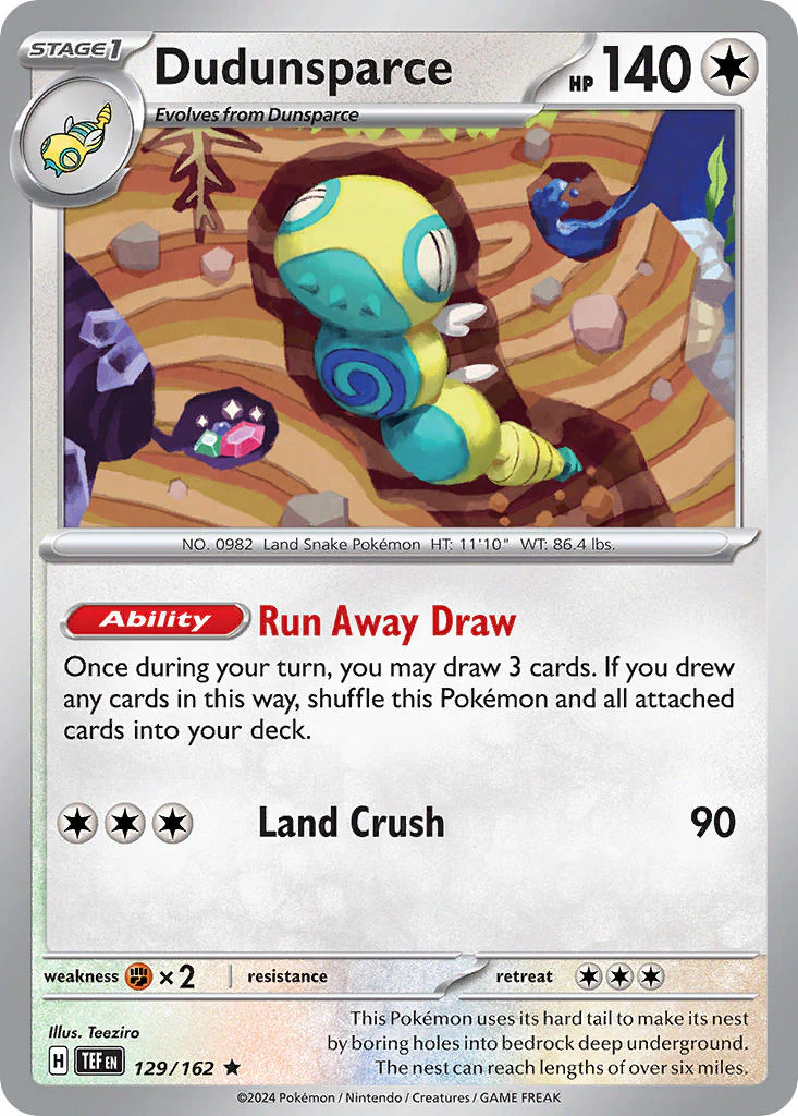 Temporal Forces 129 Dudunsparce