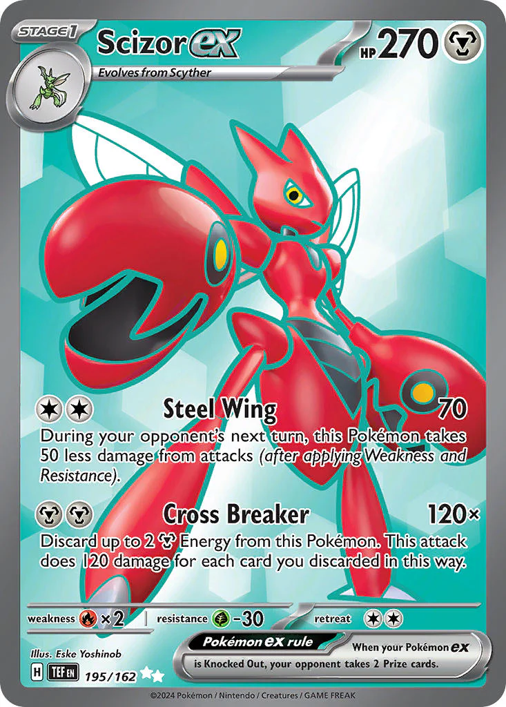 Temporal Forces 195 Scizor ex