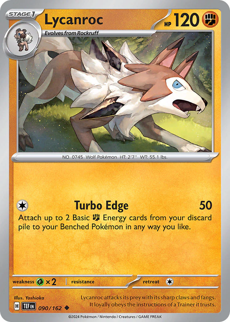 Temporal Forces 090 Lycanroc