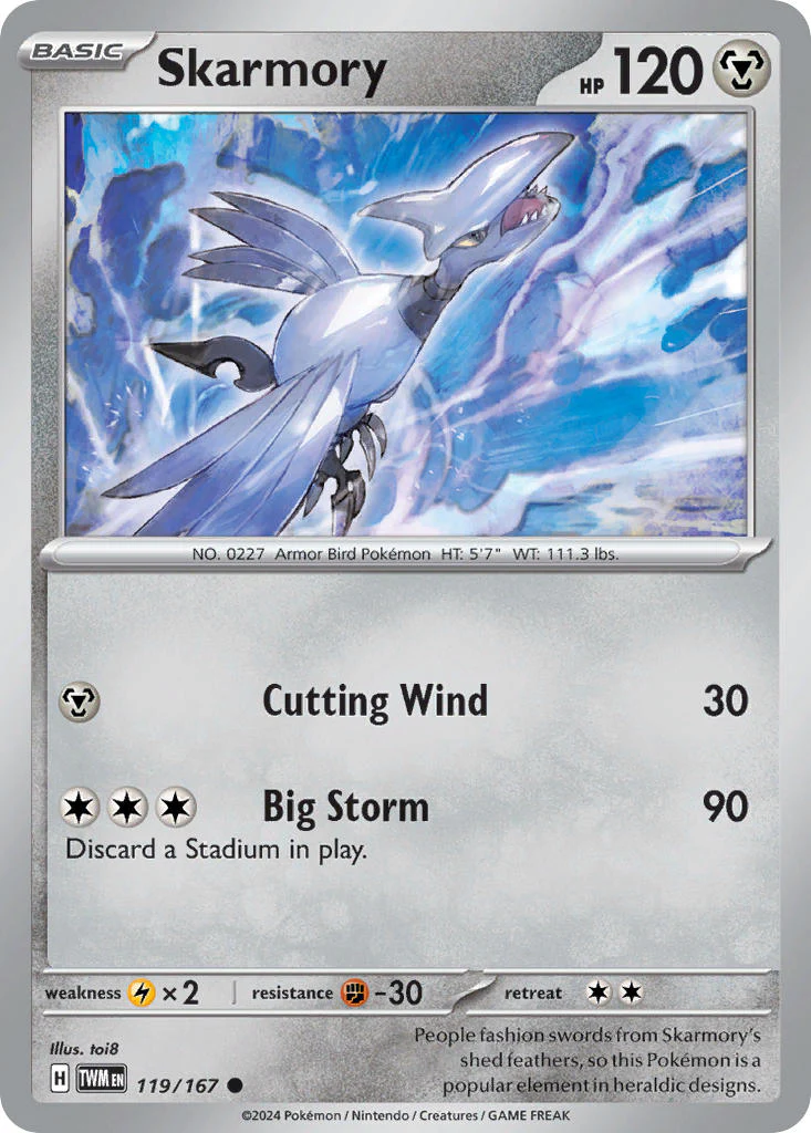 Twilight Masquerade 119 Skarmory