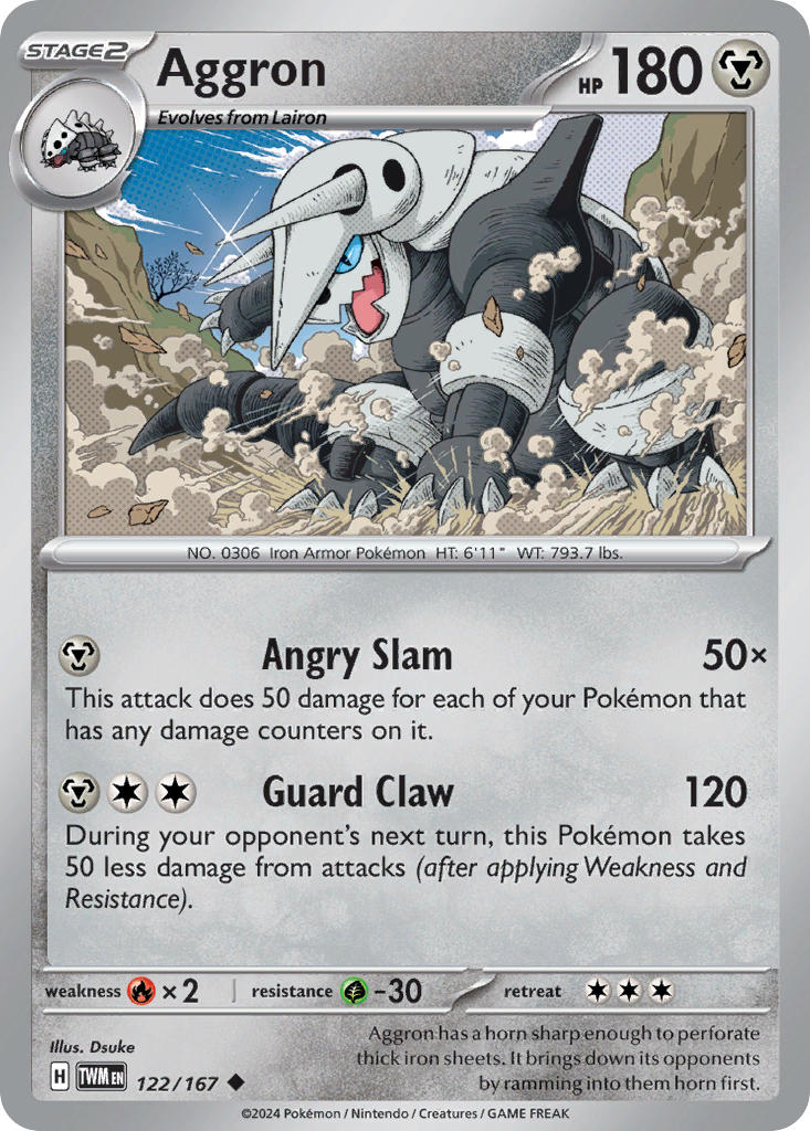 Twilight Masquerade 122 Aggron